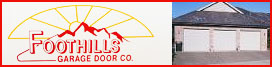 foothillls garage door in Scottsdale